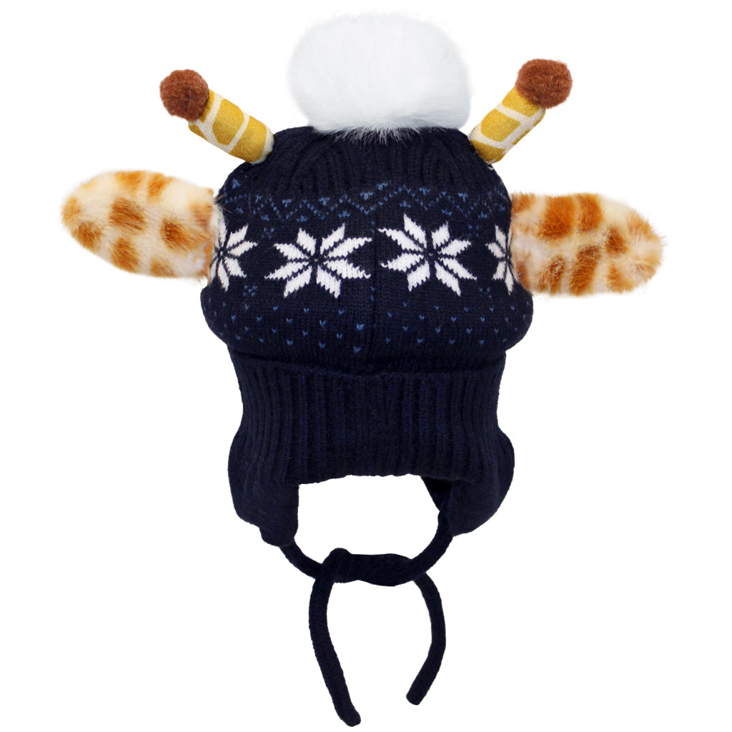 Snow Days Giraffe Ears Knit Hat
