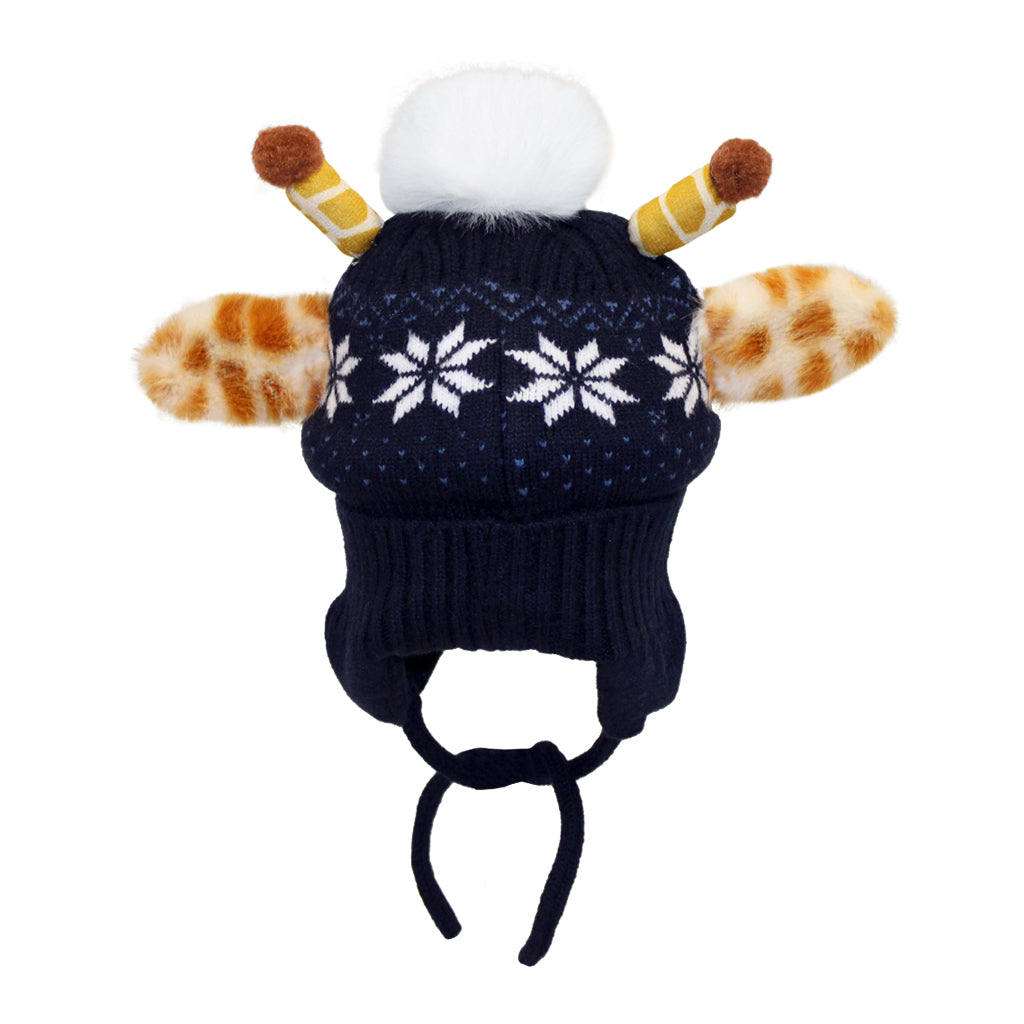 Snow Days Giraffe Ears Knit Kids Hat