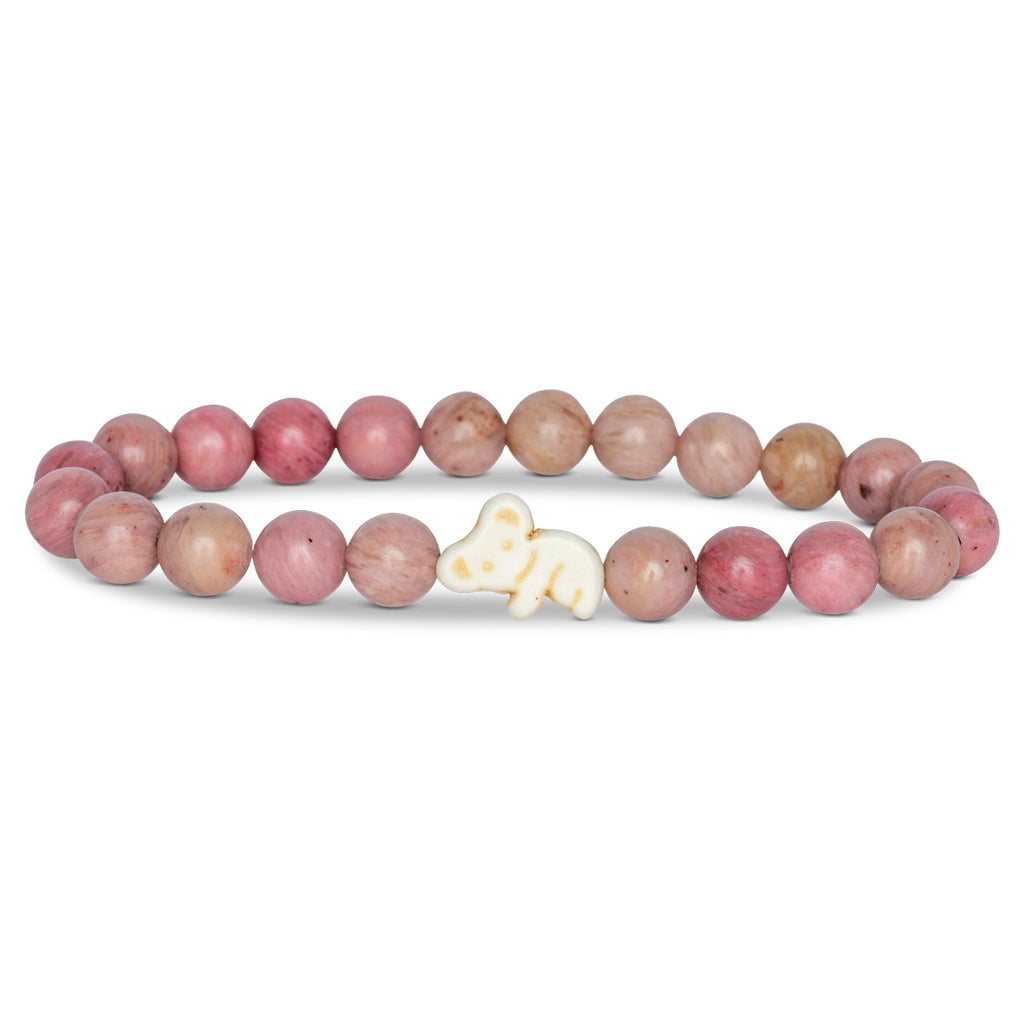 FAHLO KOALA TRACKING BRACELET WILDFLOWER PINK
