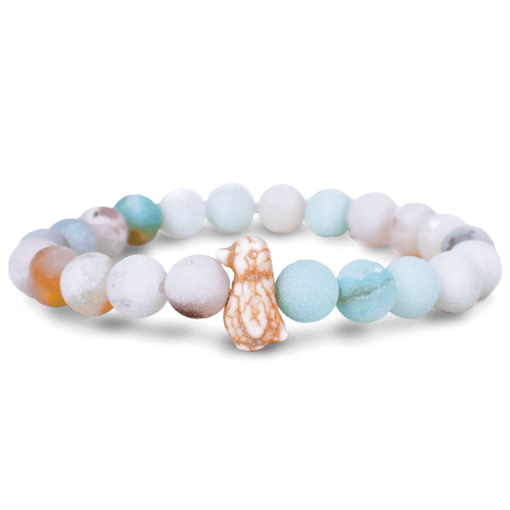 FAHLO PENGUIN TRACKING BRACELET SKY STONE
