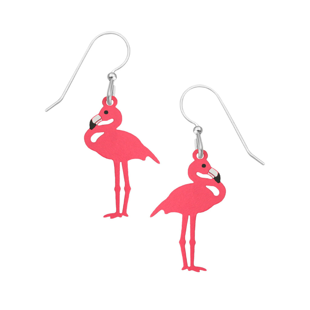 Sienna Sky Pink Flamingo earrings wires