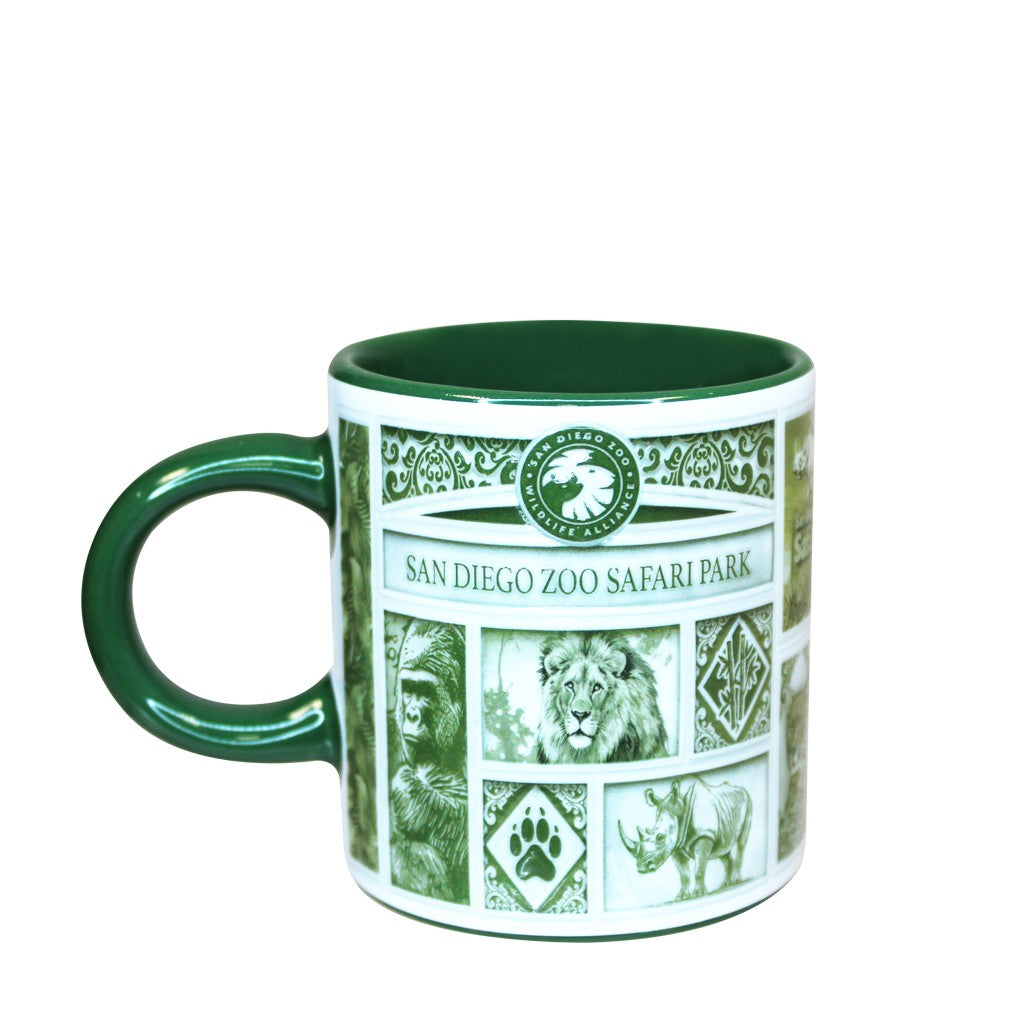 Delft-Style San Diego Zoo & Safari Park Espresso Cup