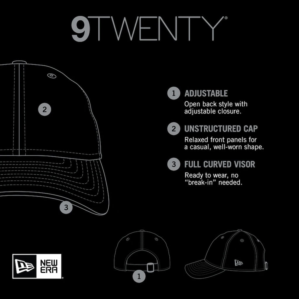 SDZWA x San Diego Padres 9TWENTY Baseball Cap - Black & White