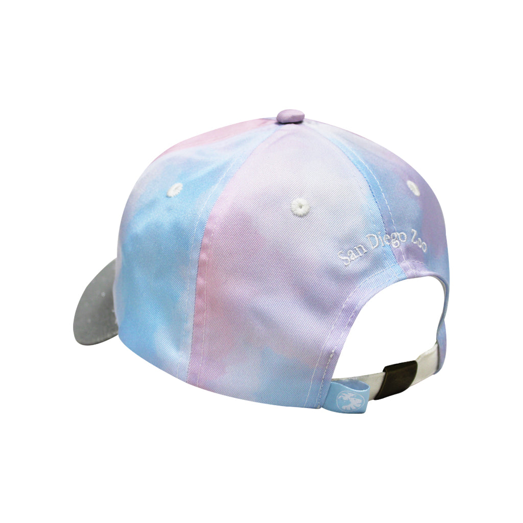 Polar Bear Tie-Dye & Glitter Kids Cap