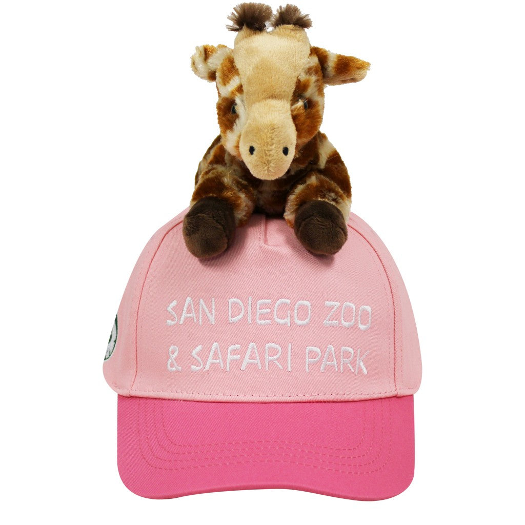Giraffe Plush Kids Baseball Cap