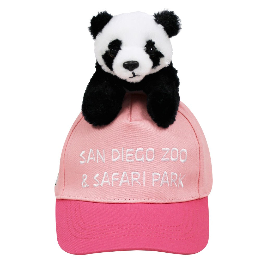 Panda Plush Kids Baseball Cap