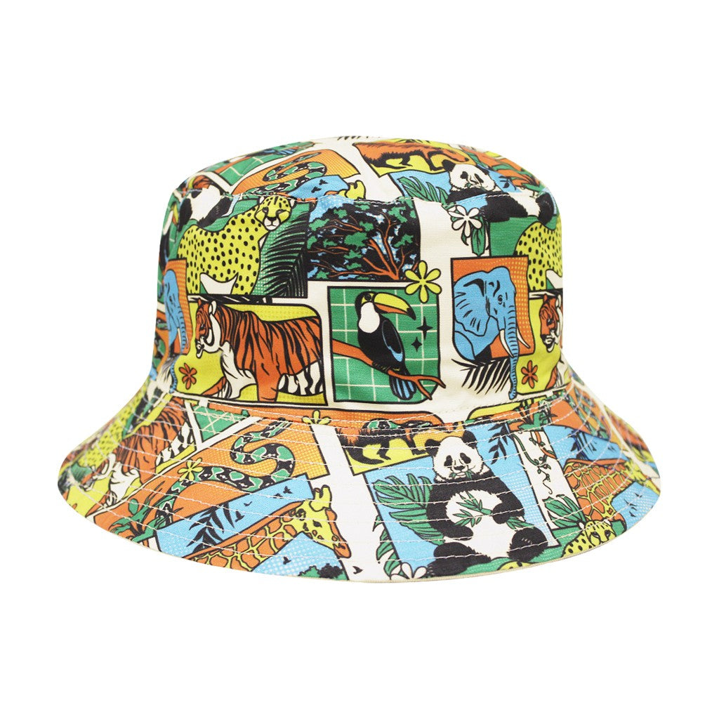 Zoo-Verse Comics Reversible Youth Bucket Hat