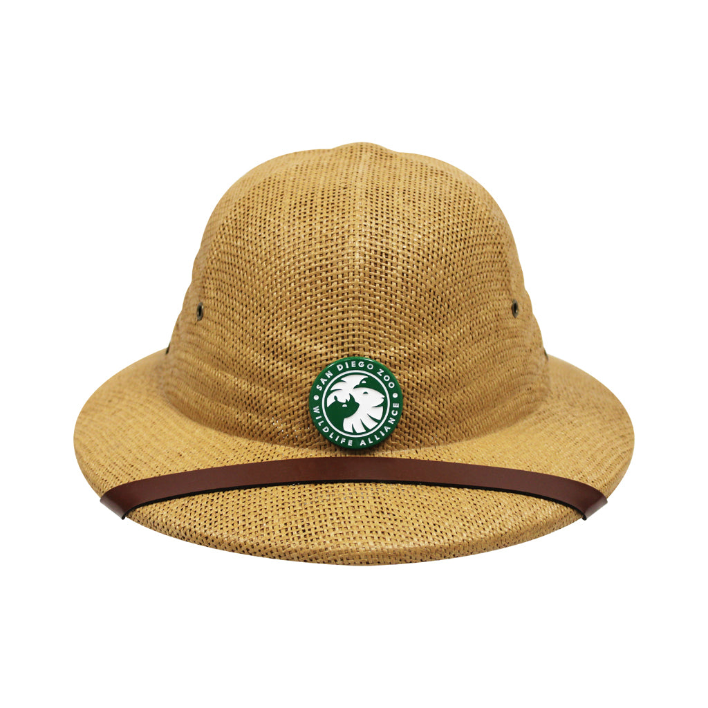 YOUTH KIDS NATURAL FIBER SAFARI PITH HELMET