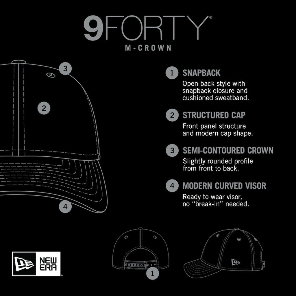 SDZWA x San Diego Padres 9FORTY Baseball Cap - Brown & Gold