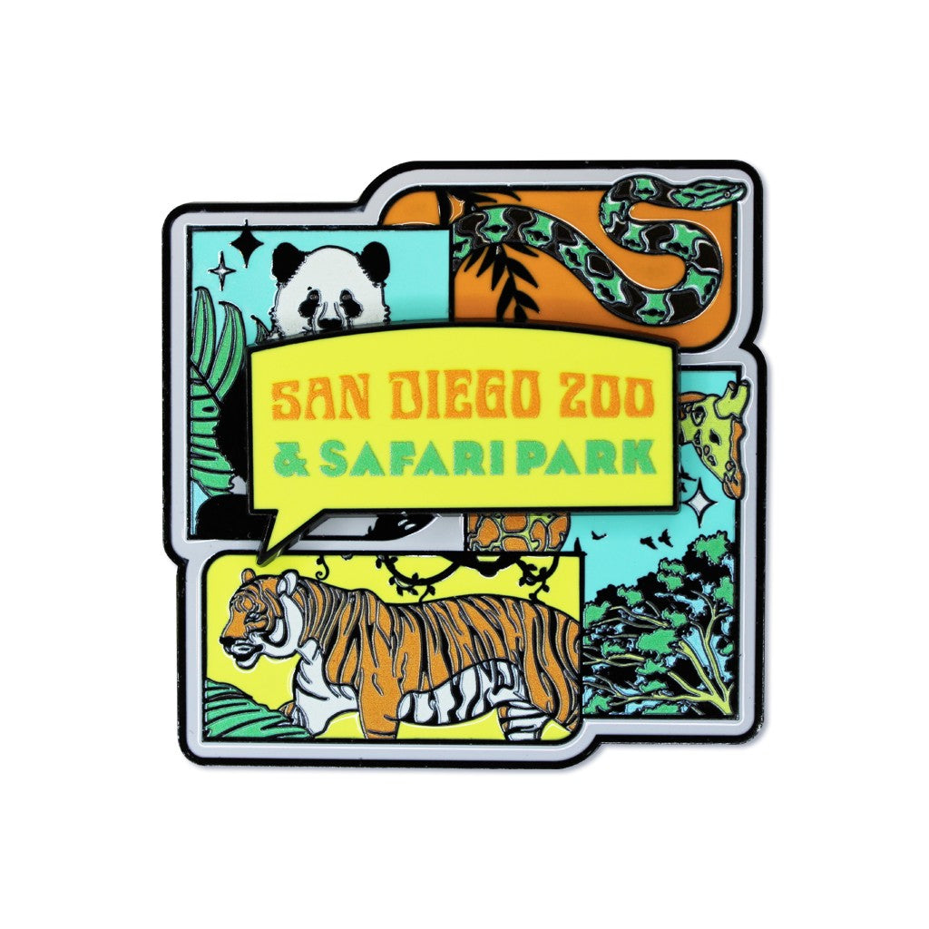 Zoo-Verse Comics Spinning Magnet