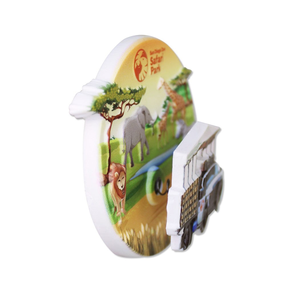 Safari Park Truck Magnet