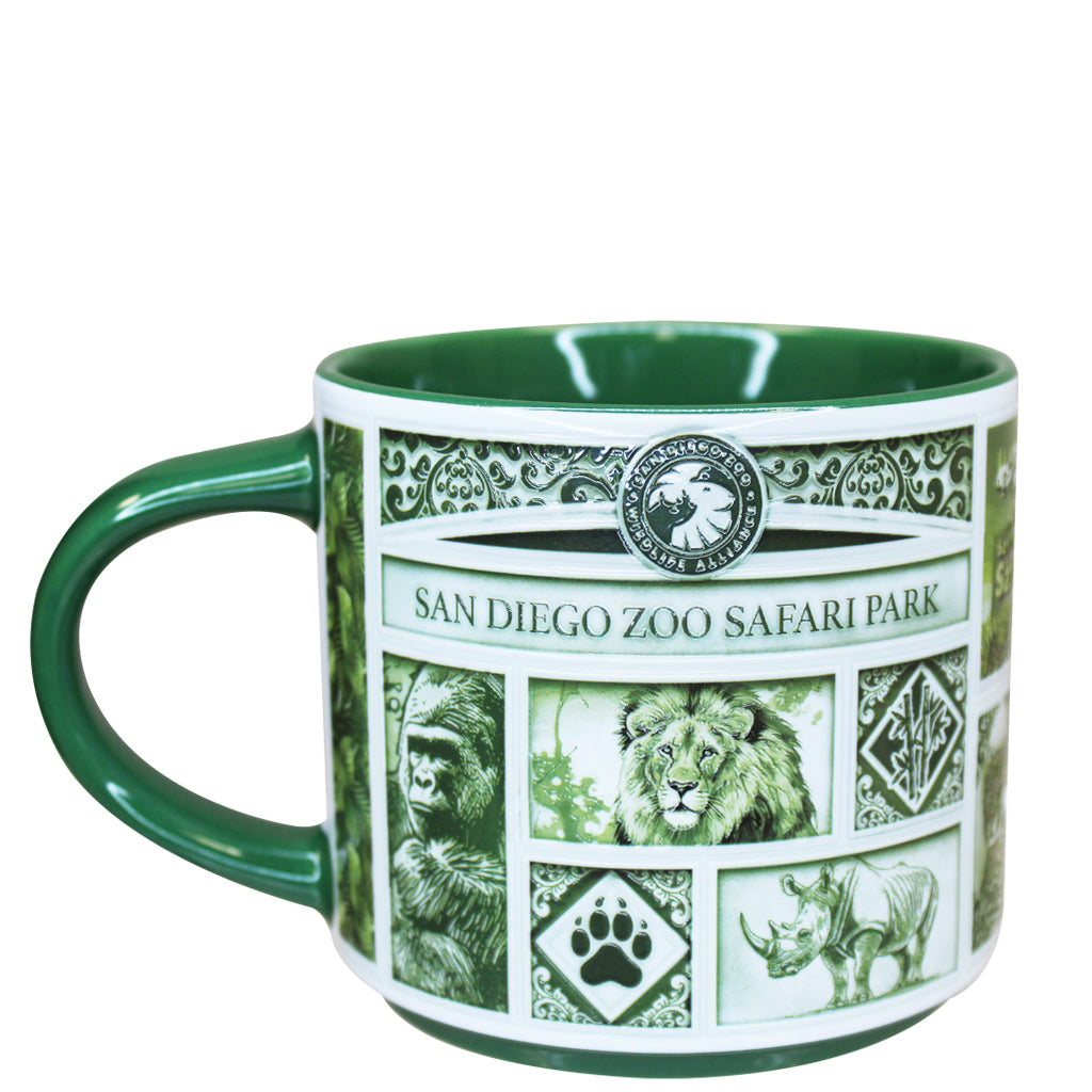 Delft-Style San Diego Zoo & Safari Park Mug