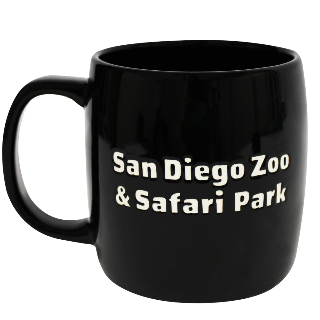 Lion Etched Glossy Mug