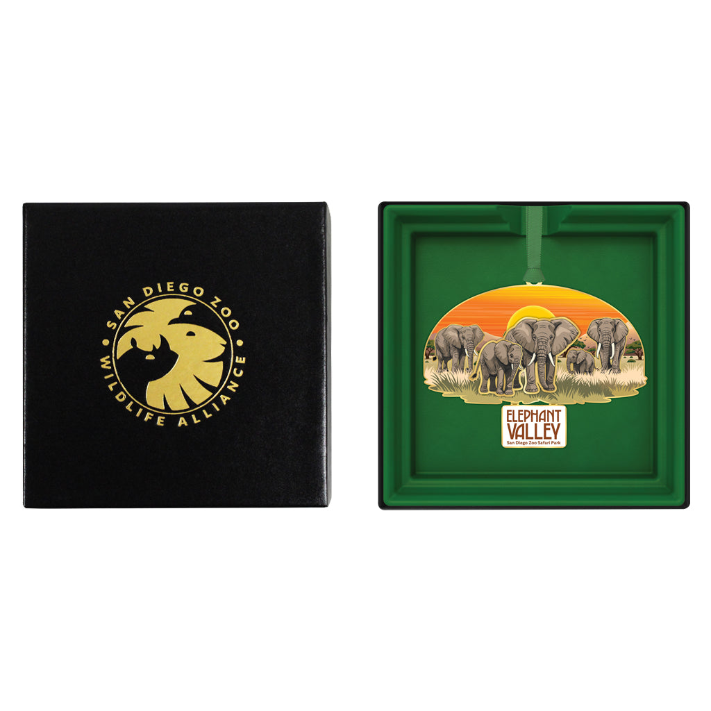 Elephant Valley Ornament