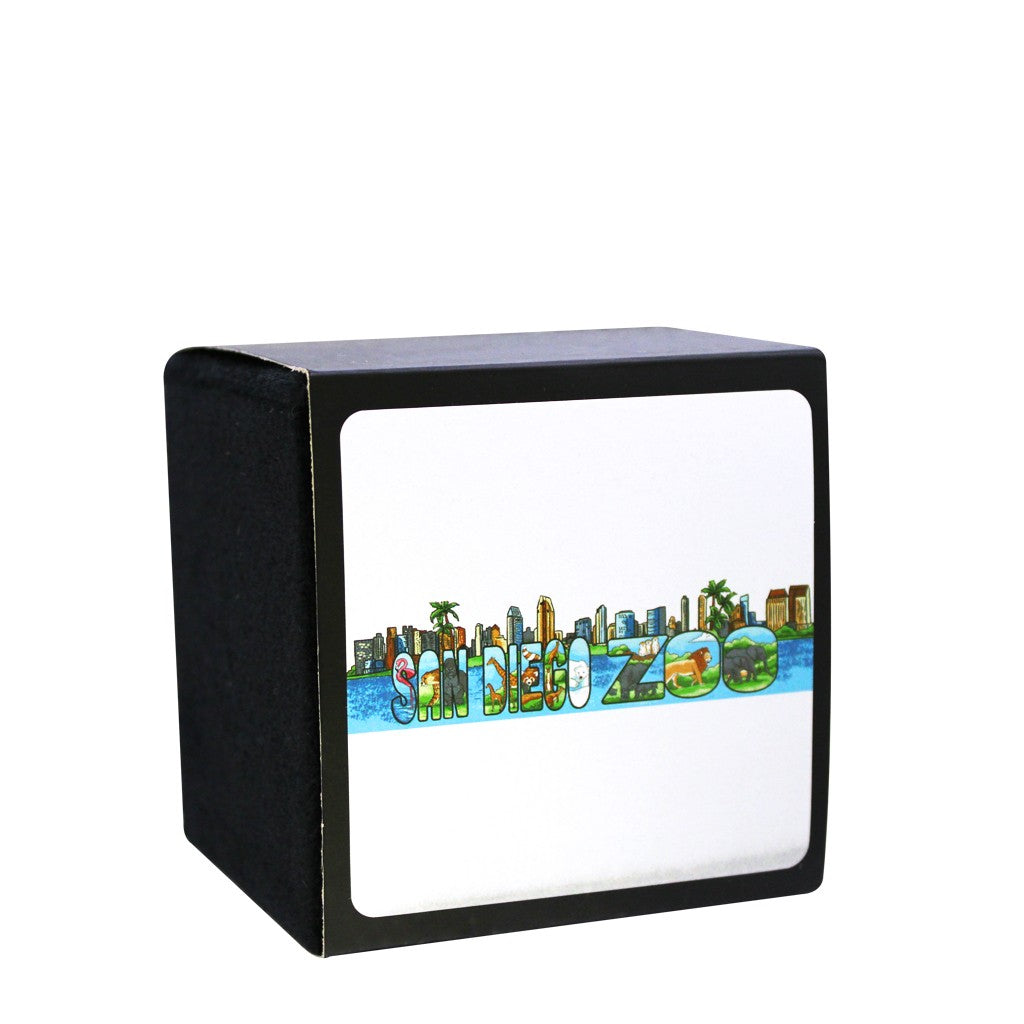 San Diego Zoo Skyline Hand-Painted Ornament
