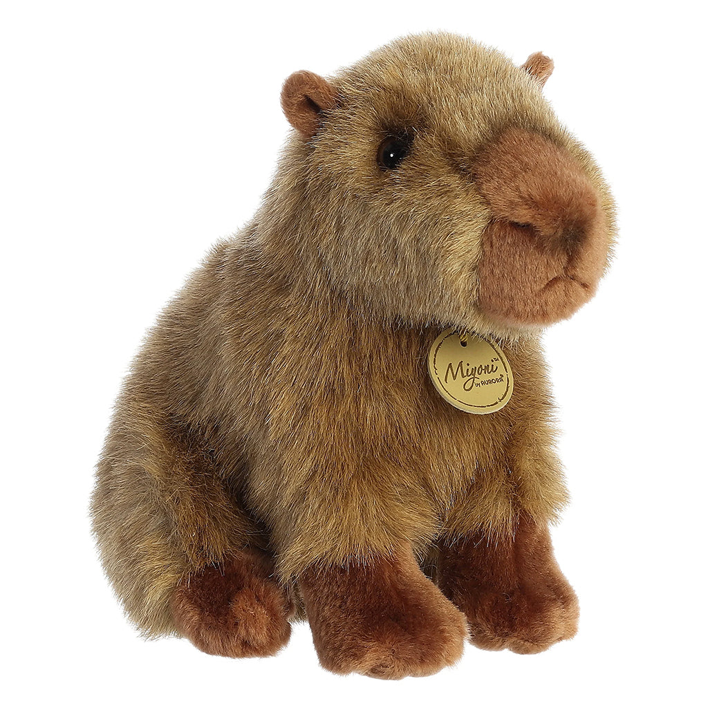 AURORA MIYOMI BROWN SITTING CAPYBARA PLUSH PELUCHES PLUSHY STUFFY