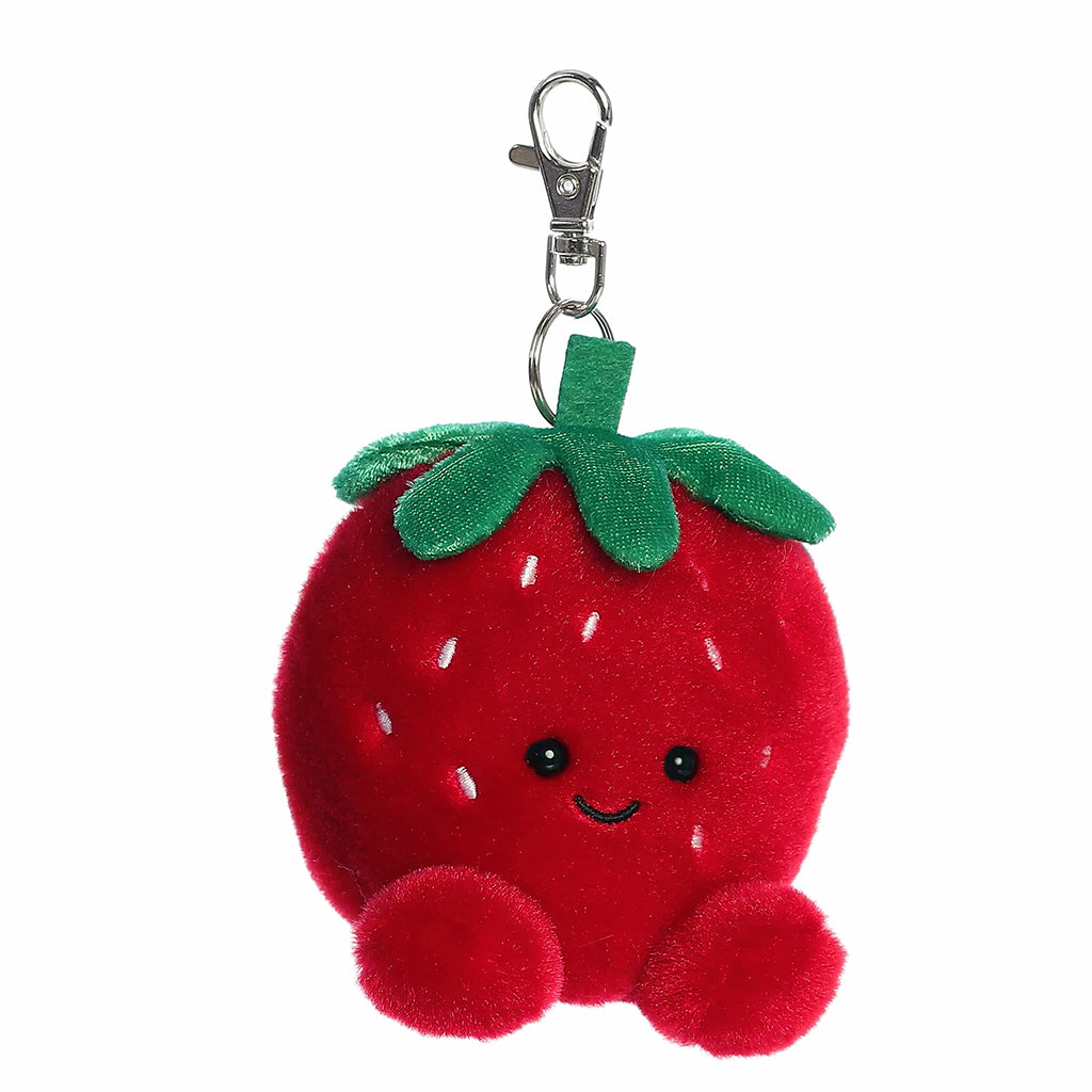 Juicy the Strawberry Plush Clip