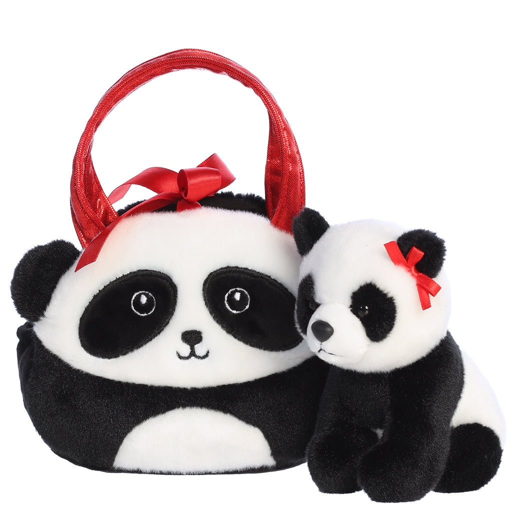 Panda Face Plush Purse