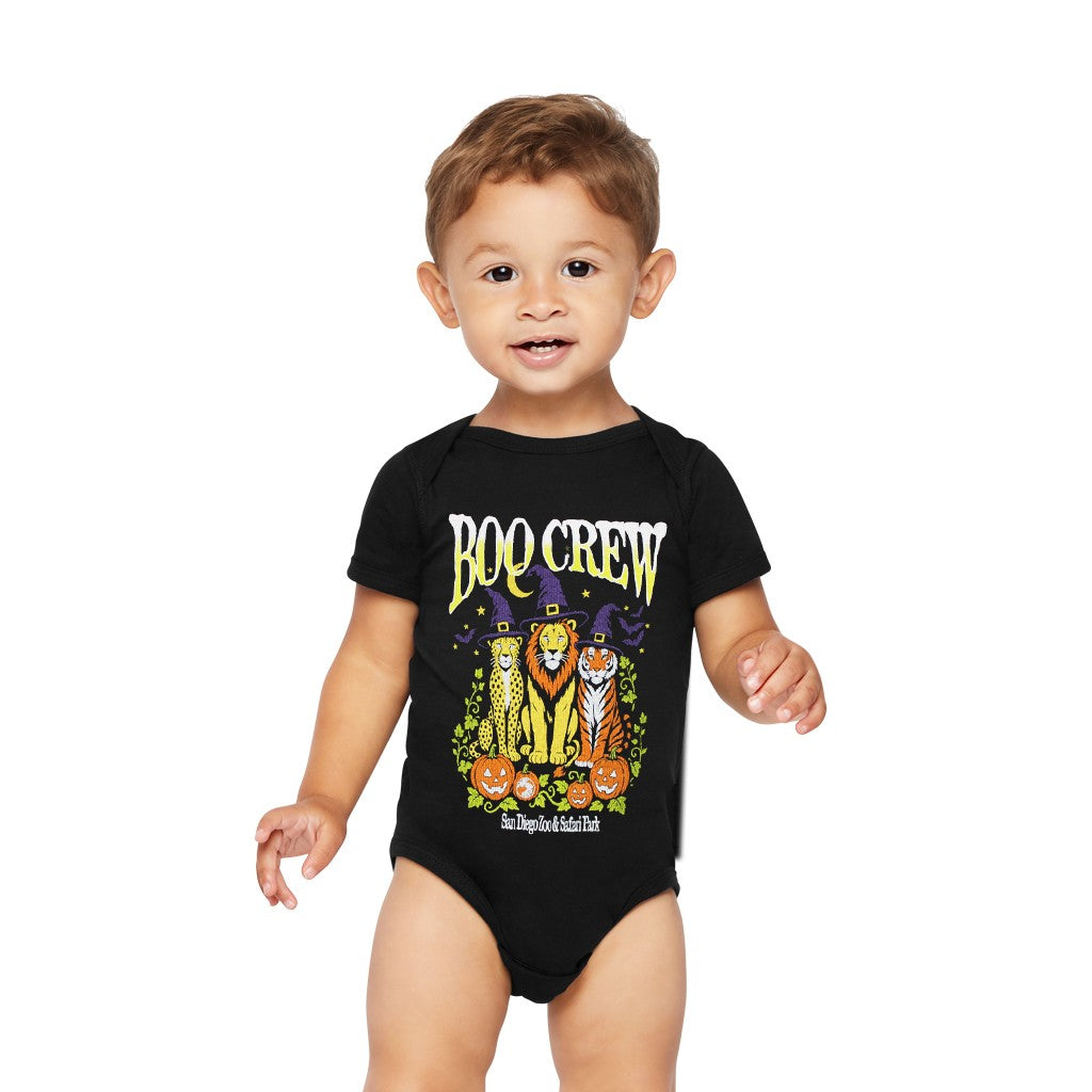 Boo Crew Cats Halloween Baby Romper