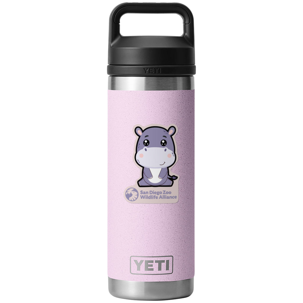 Cute Hippo Sticker