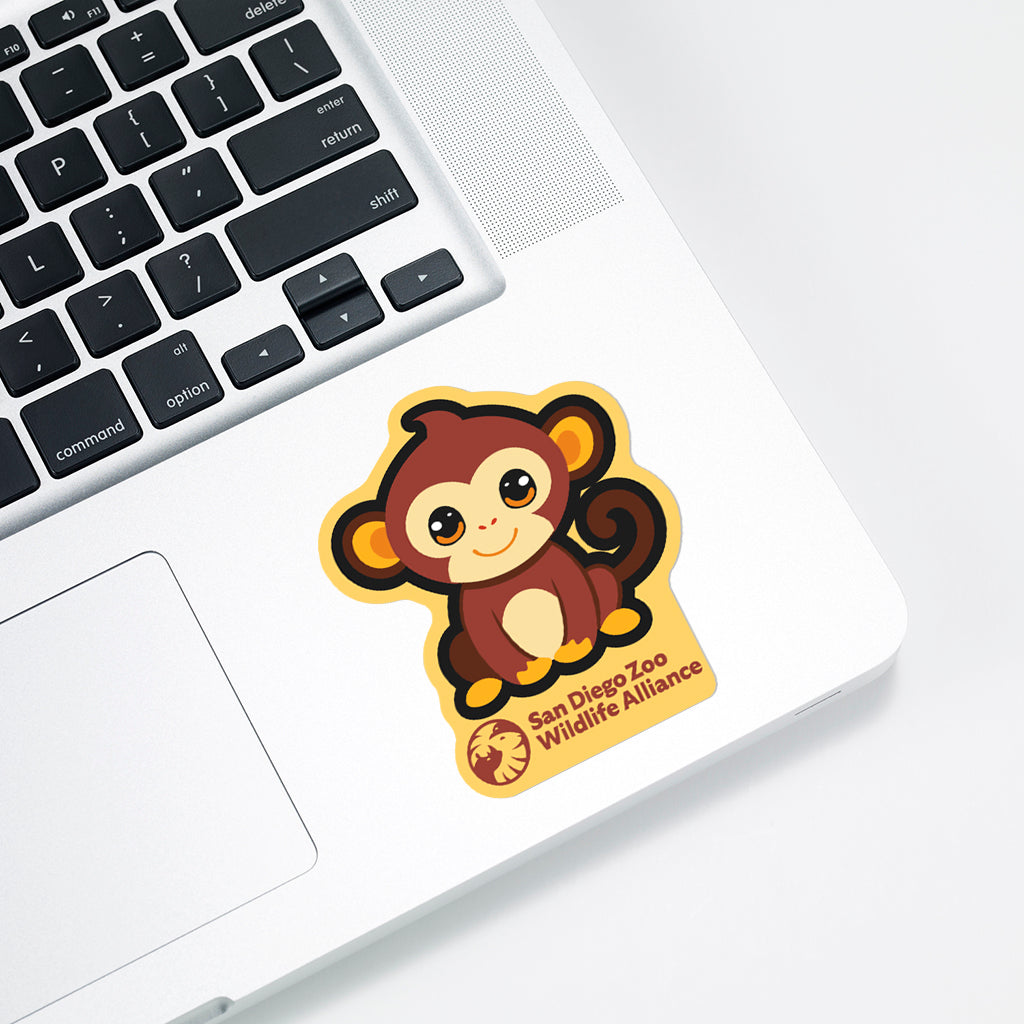 Cute Monkey Sticker