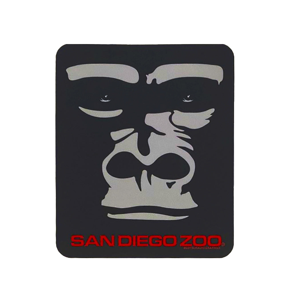 STICKER DECAL GORILLA SILVER BACK SAN DIEGO ZOO