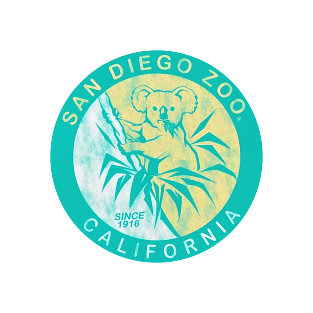 STICKER DECAL KOALA SAN DIEGO ZOO CALIFORNIA