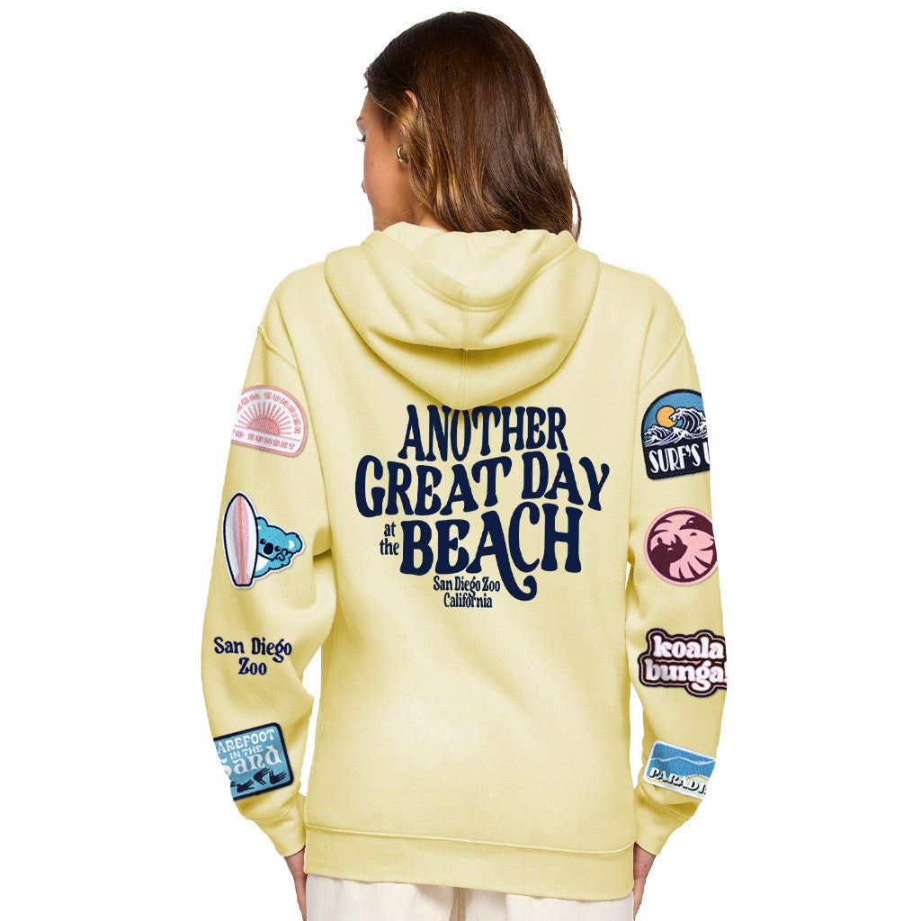 Another Great Day At The Beach Hooded Sweatshirt