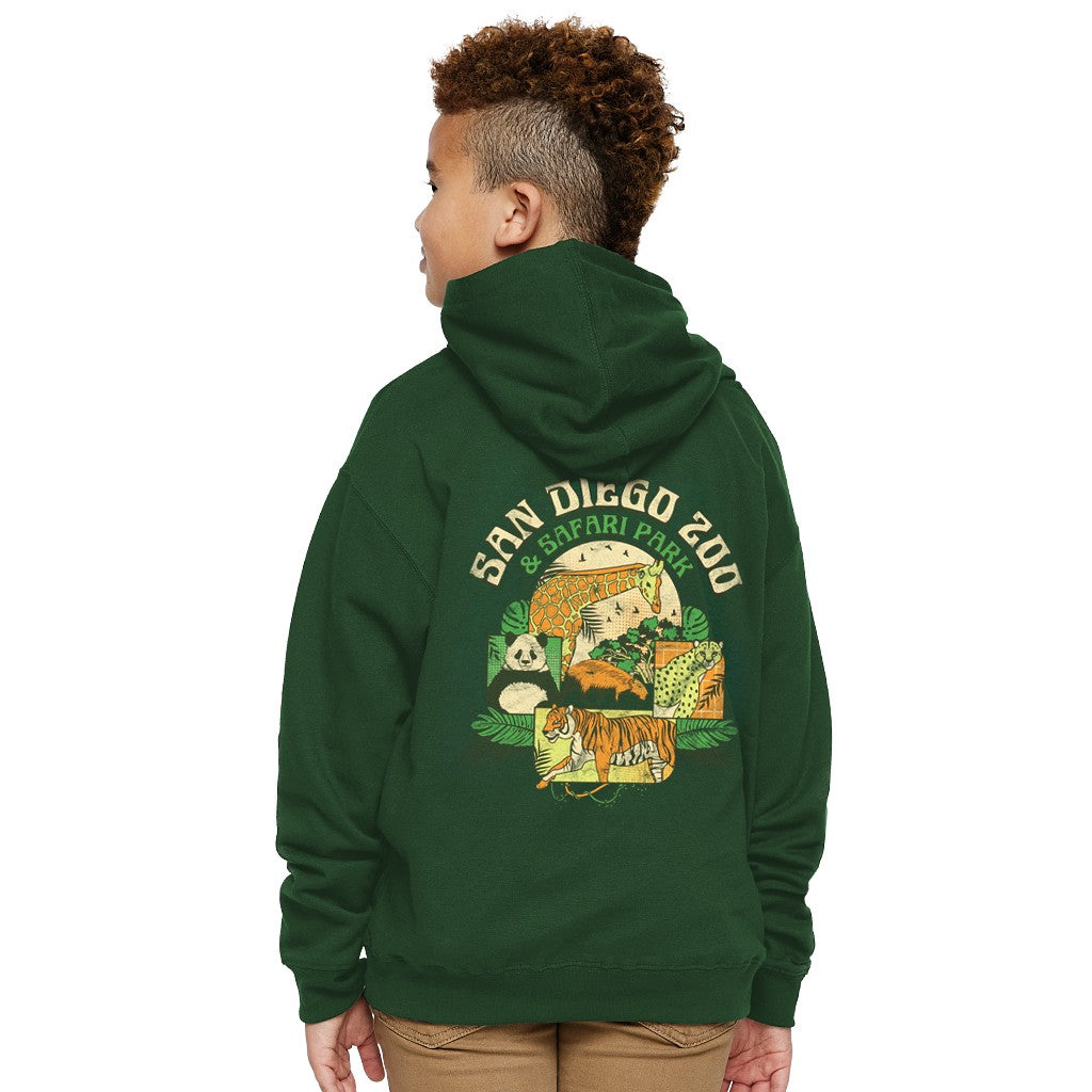 Zoo-Verse Comics Kids Hooded Sweatshirt