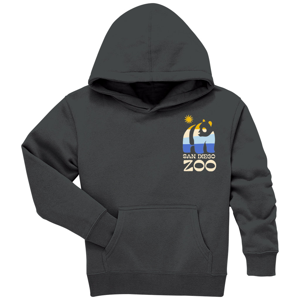 Panda Good Vibes Kids Hooded Sweatshirt