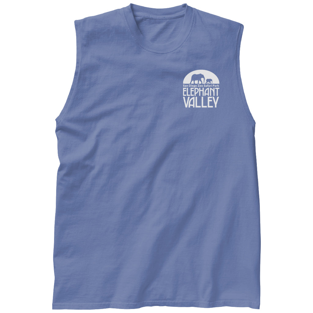 Etched Elephant Muscle Tank