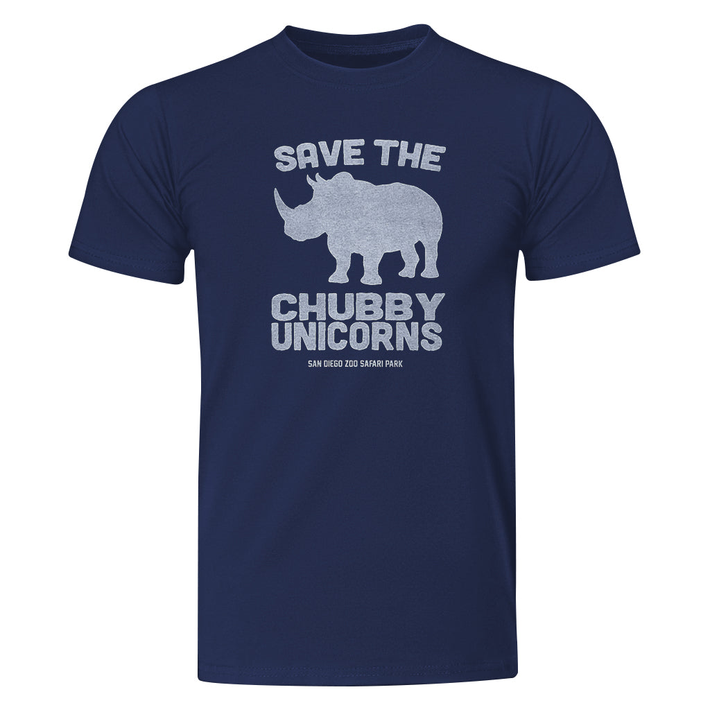 NAVY TEE CREW NECK SHORT SLEEVE RHINO