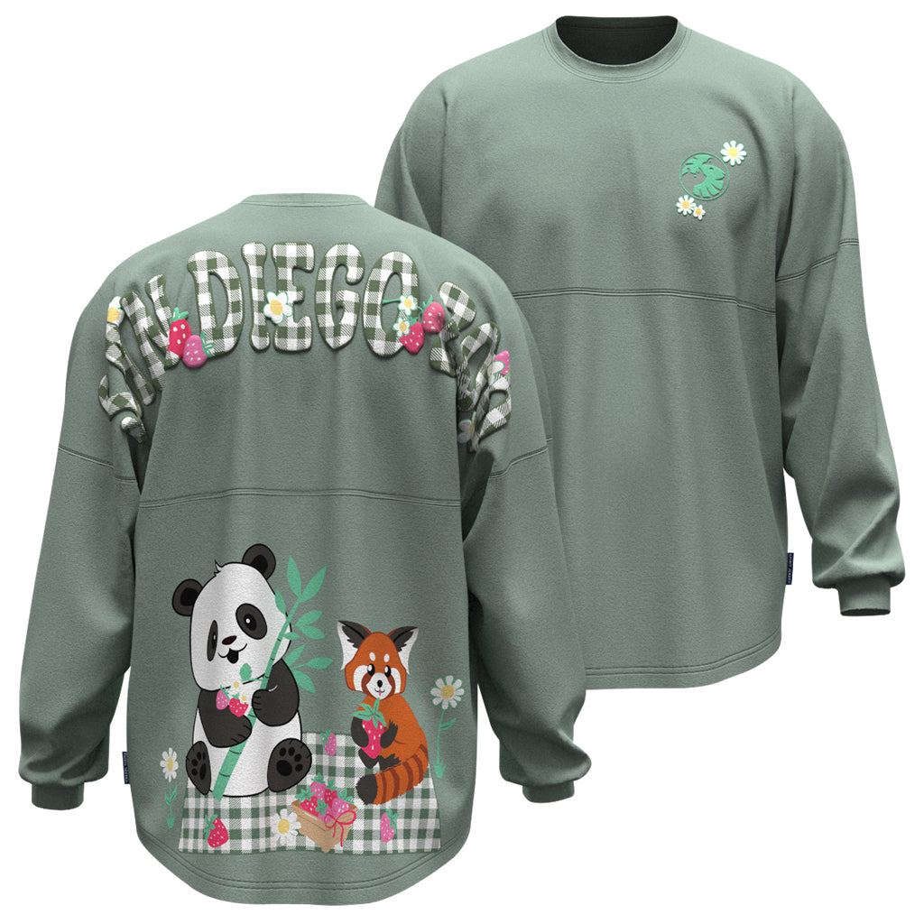PANDA PICNIC BAY GREEN SPIRIT JERSEY SAN DIEGO ZOO