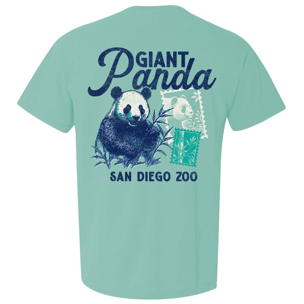 Panda Stamp Pocket Tee