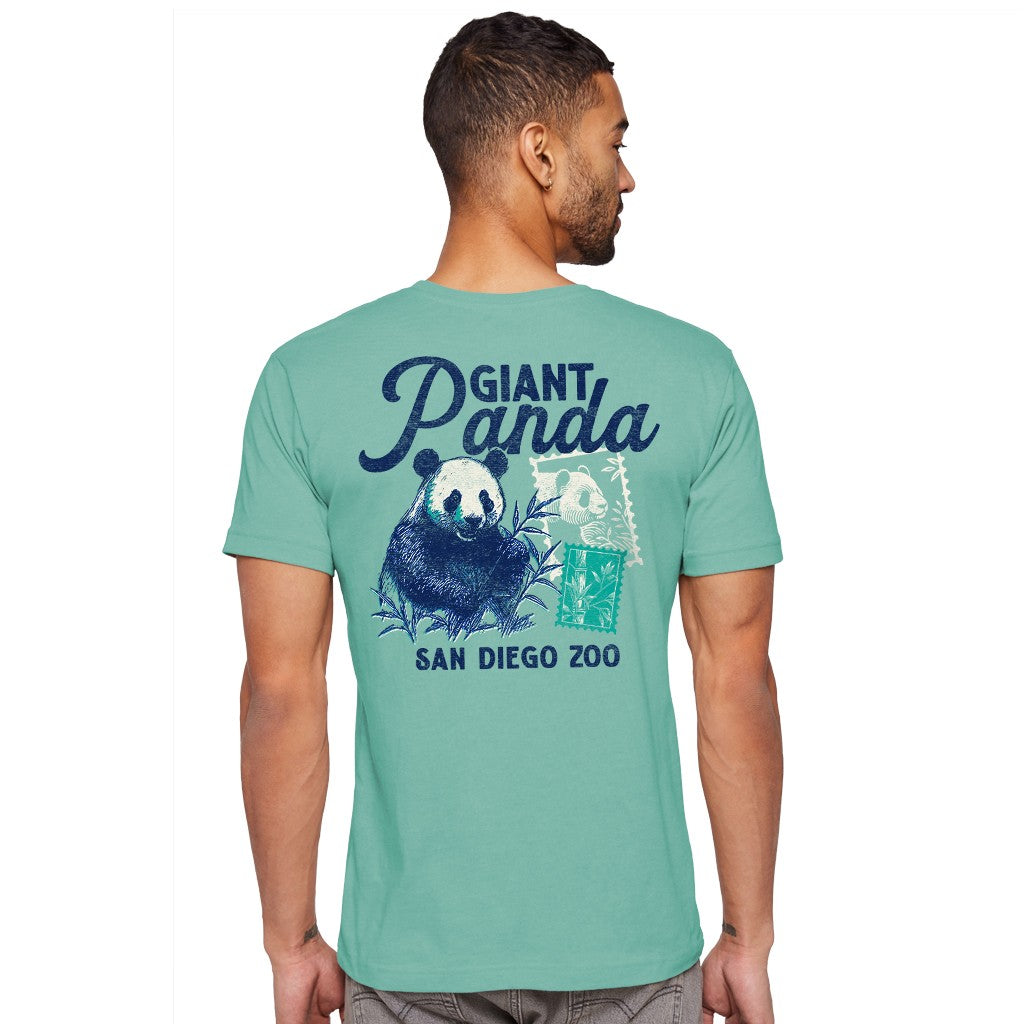 Panda Stamp Pocket Tee