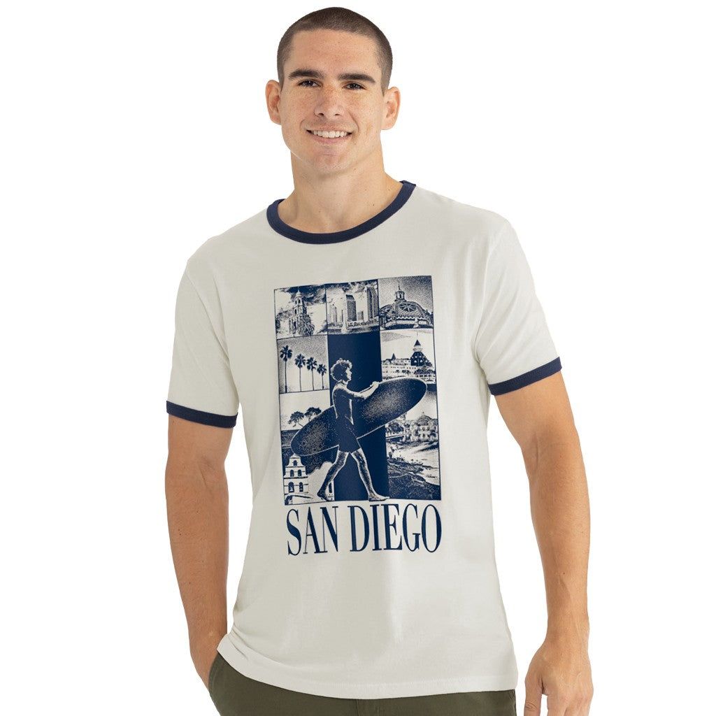 San Diego Activities Spirit Crew Ringer Tee