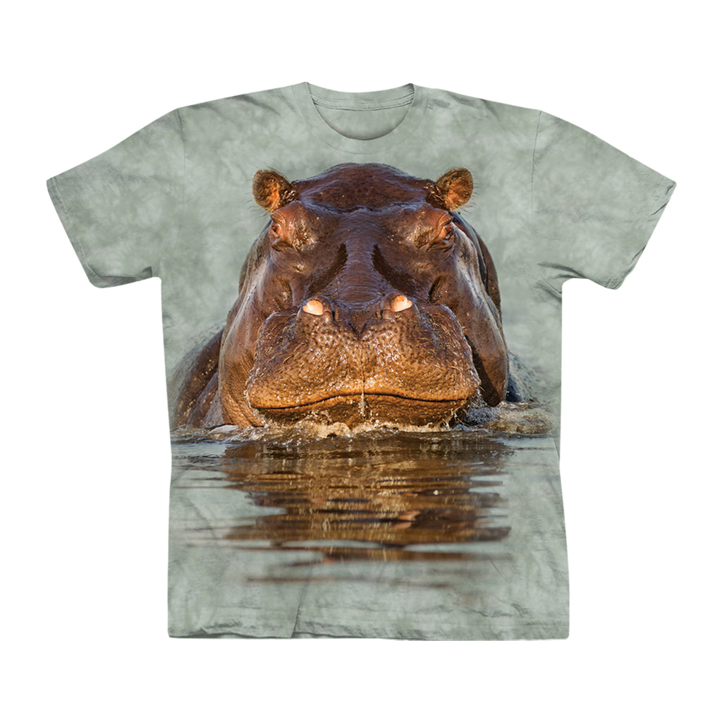 HIPPO YOUTH KIDS TEE T-SHIRT TIE DYE GREEN