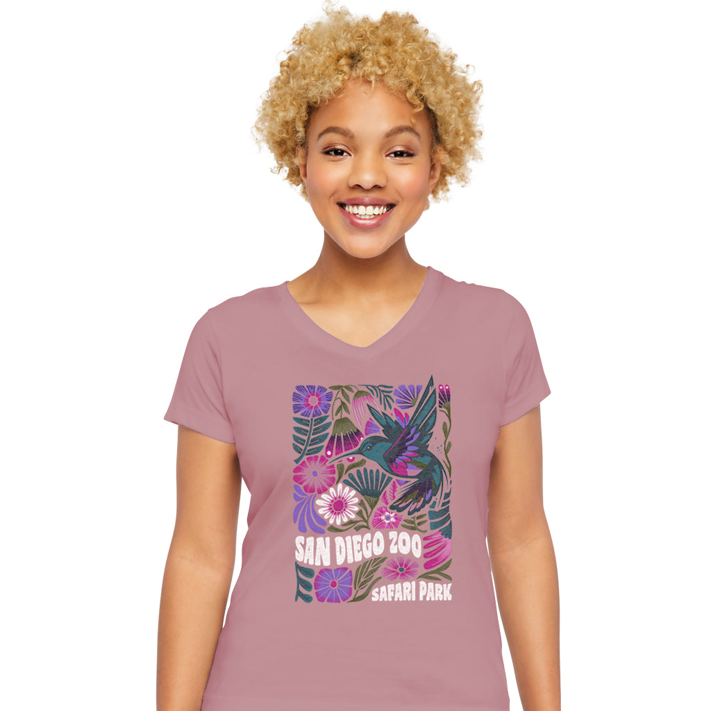 Splendid Hummingbird Ladies V-Tee