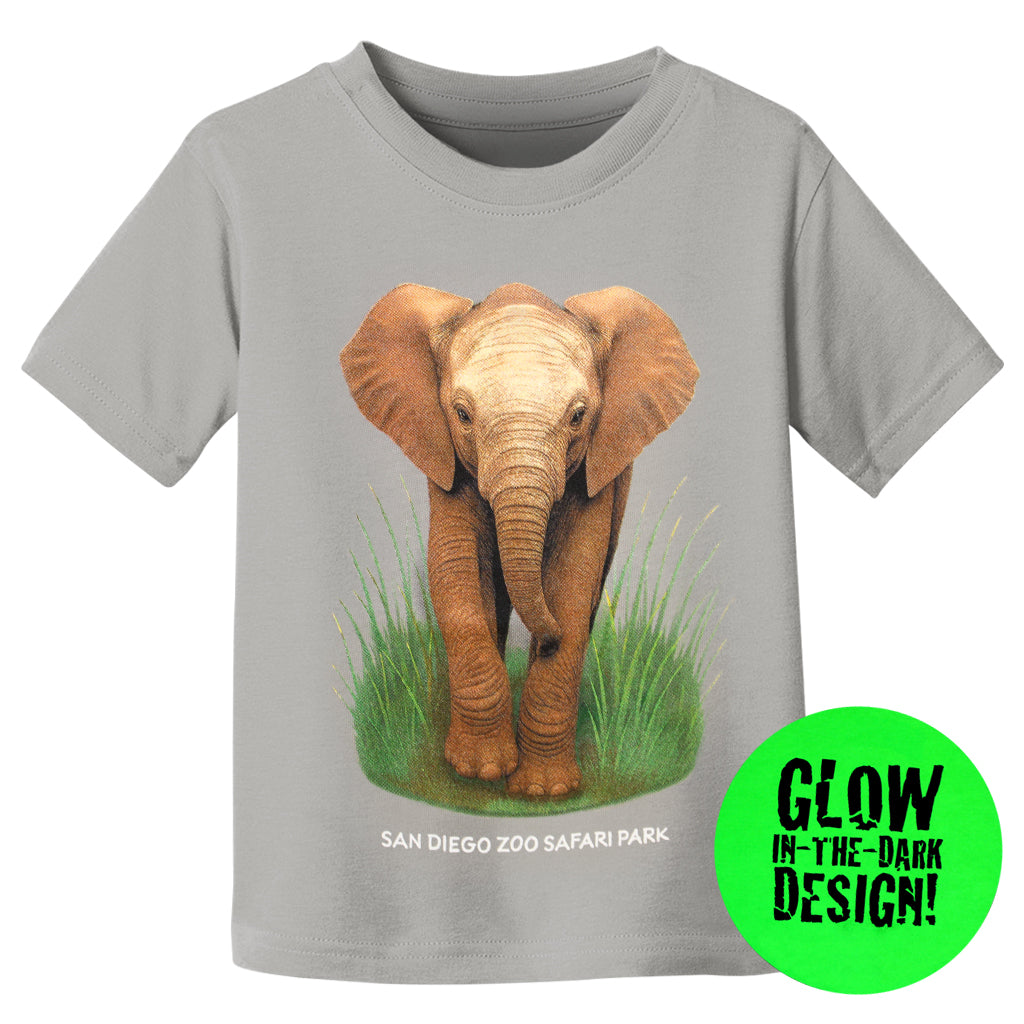 Baby Elephant Glow Toddler Tee