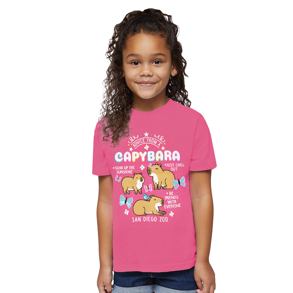 Advice From A Capybara Toddler Tee