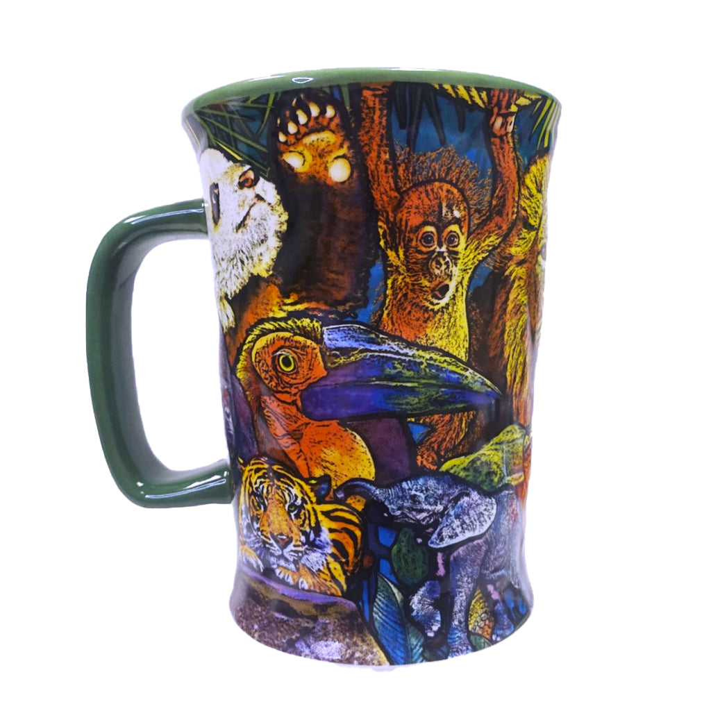 Jungle Embossed Mug