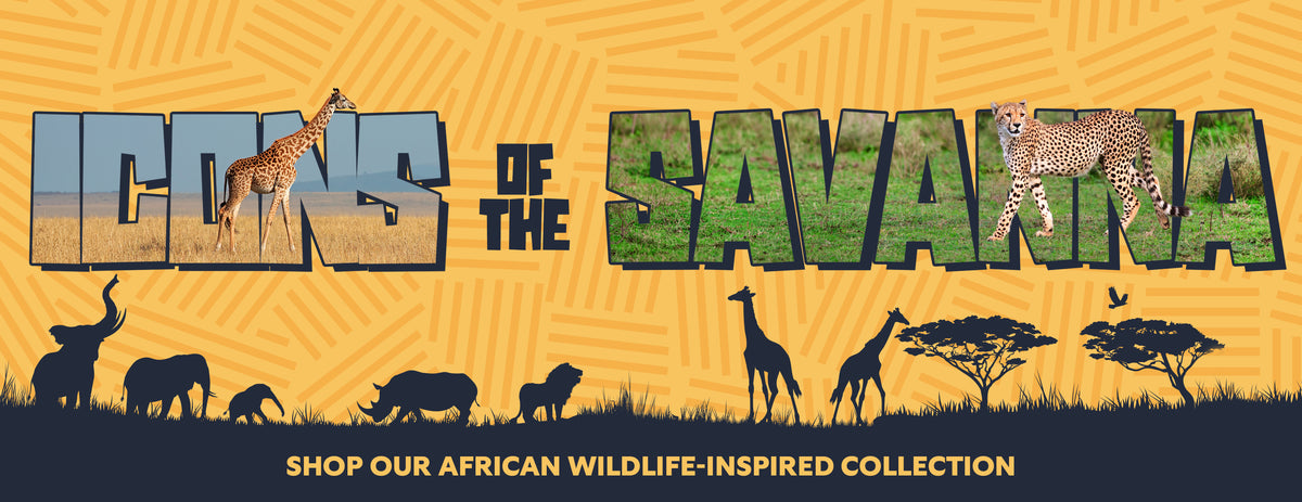 Fave 5 African Savanna Wildlife Merchandise Collection
