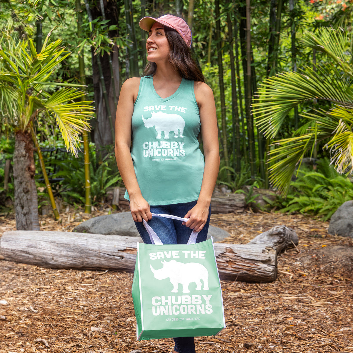 Save the Chubby Unicorns Shopping Tote