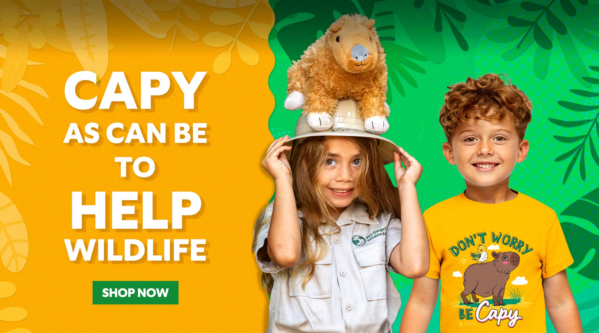 Support Wildlife Conservation with our Capybara Merchandise Collection