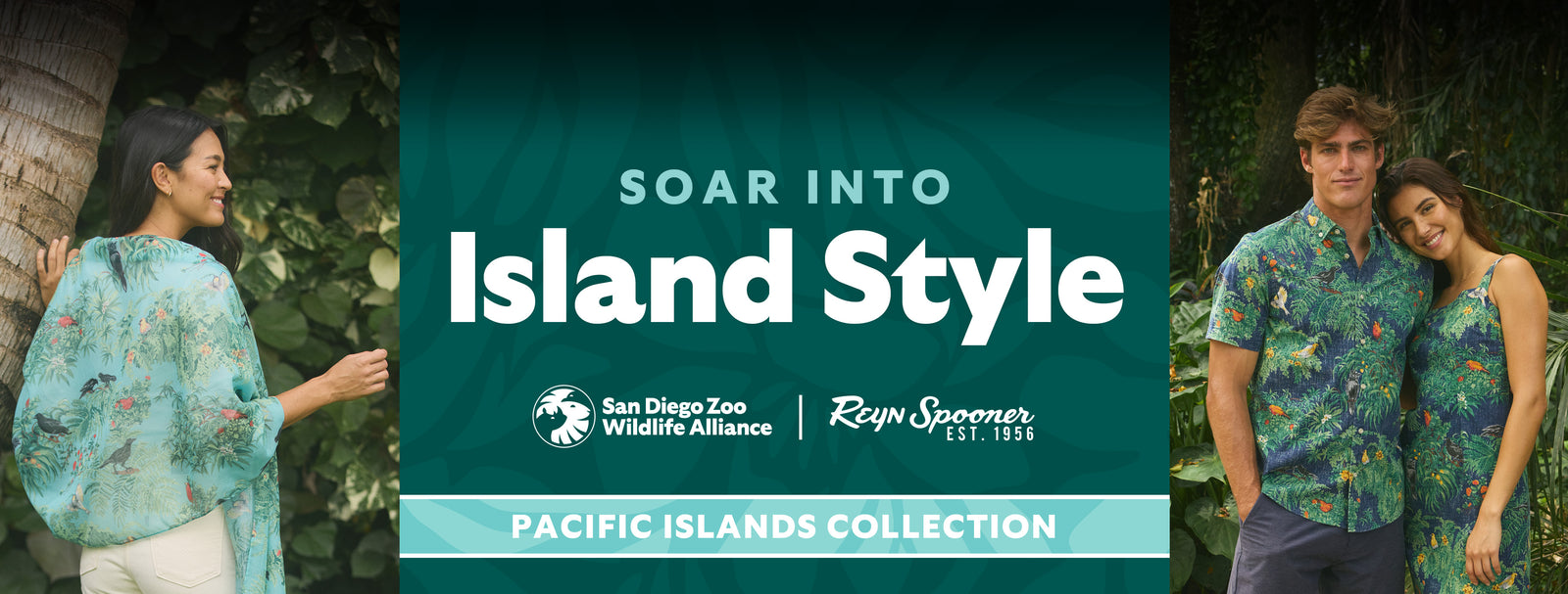 San Diego Zoo Reyn Spooner Pacific Islands Collection