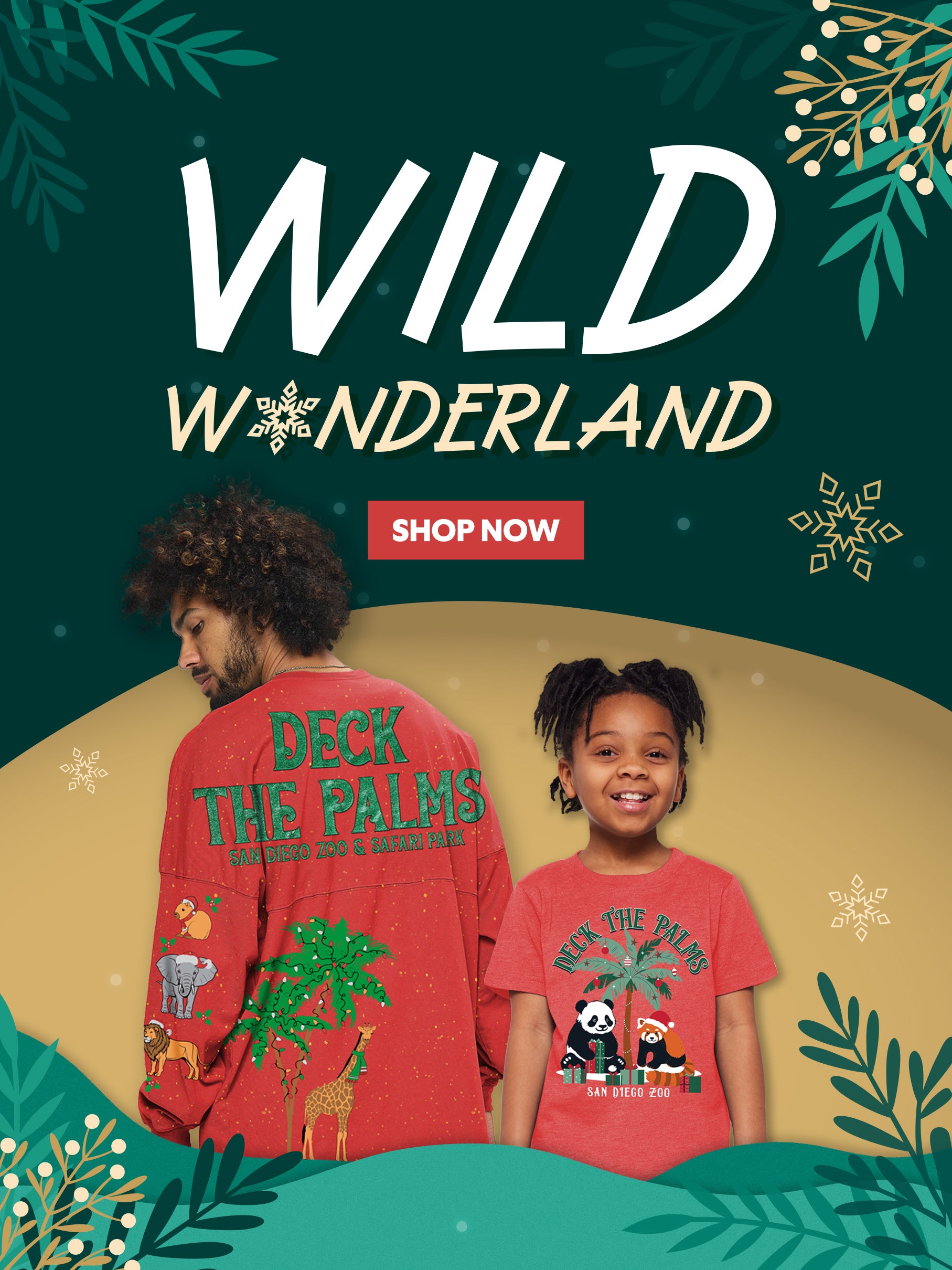 Explore a Wild Wonderland with our Holiday Collection