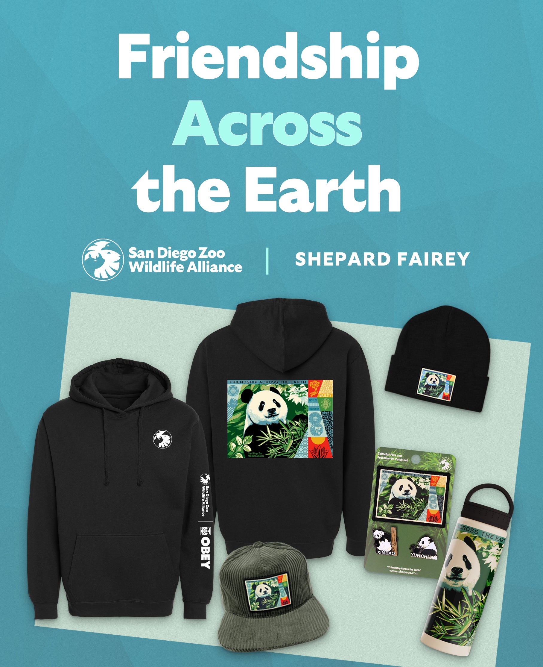 Explore the Shepard Fairey | San Diego Zoo Wildlife Alliance Collab 