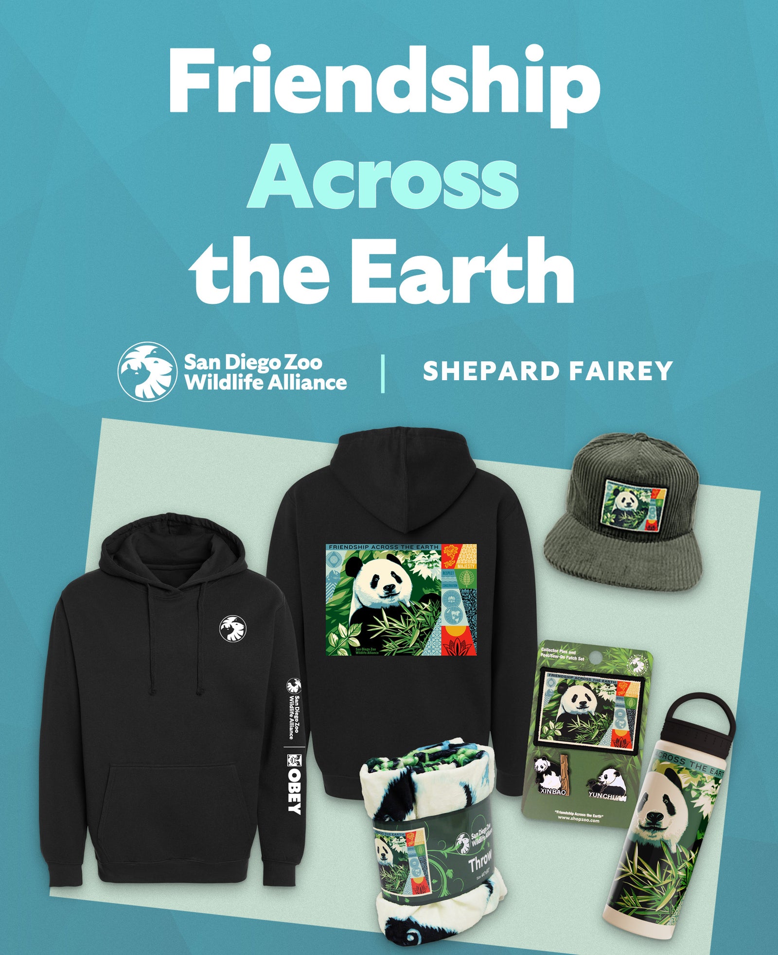 Explore the Shepard Fairey | San Diego Zoo Wildlife Alliance Collab 