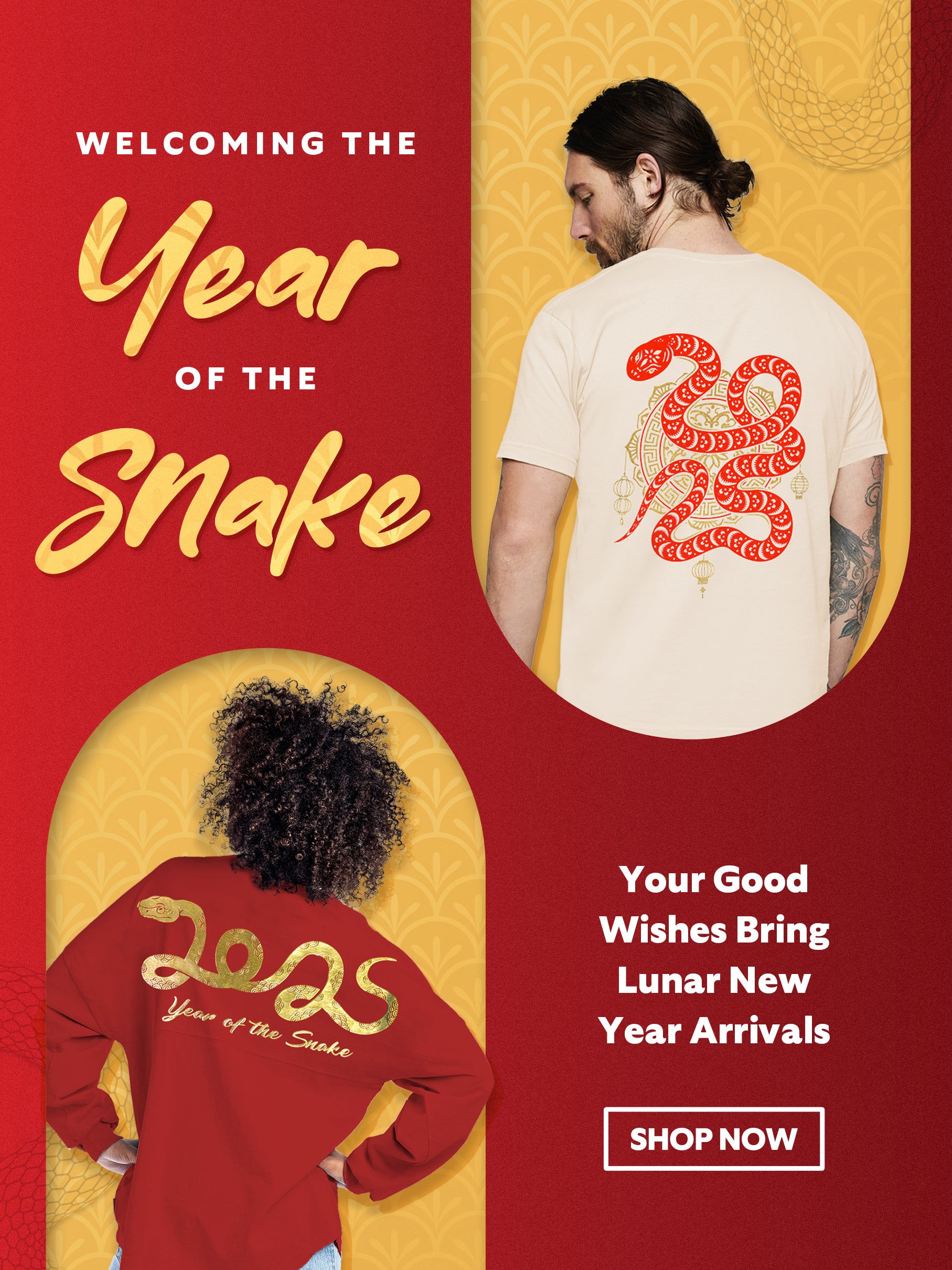 Welcoming the Year of the Snake with New Merch