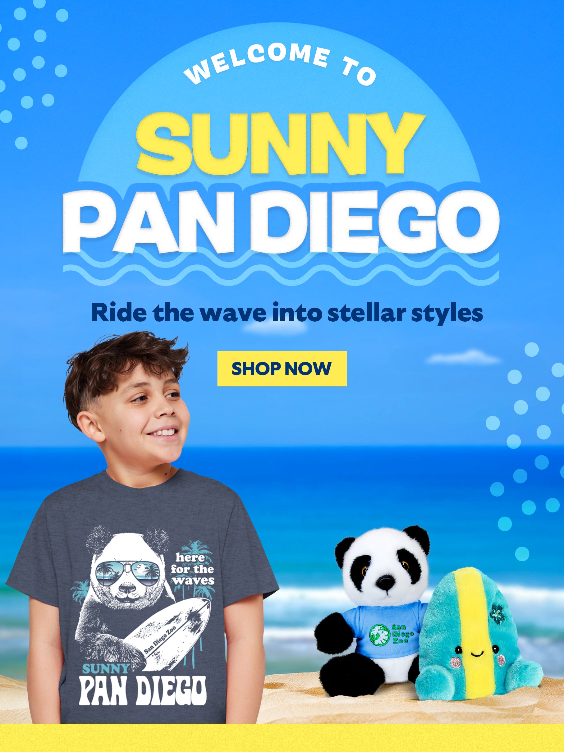 Welcome to Sunny Pan Diego Merchandise Collection